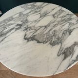 Knoll Saarinen D120 Arabescato table matt