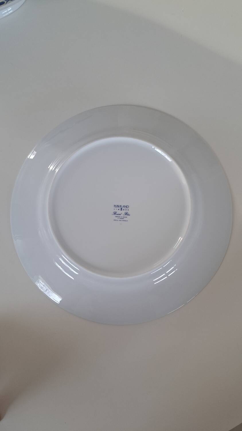 Soup tureen + Haviland plate