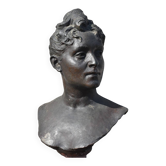 Léopold Bernstamm, Portrait of a Woman in Bronze (circa 1900)