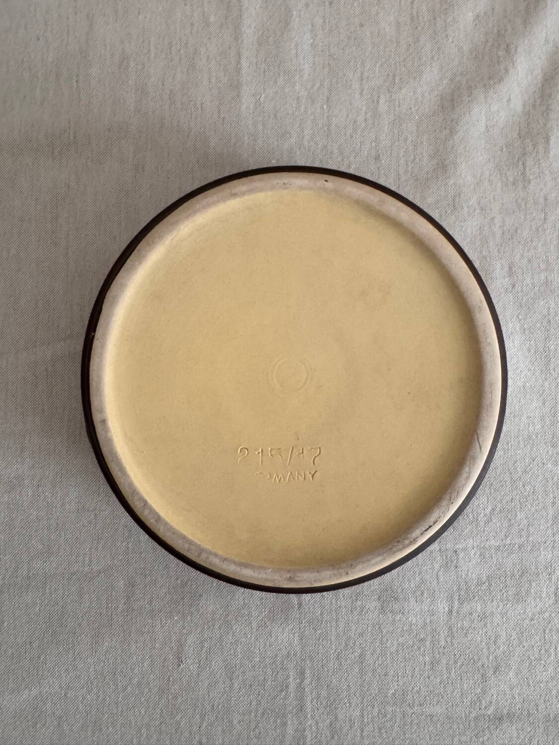 West German ceramic bowl by Dumler & Breiden