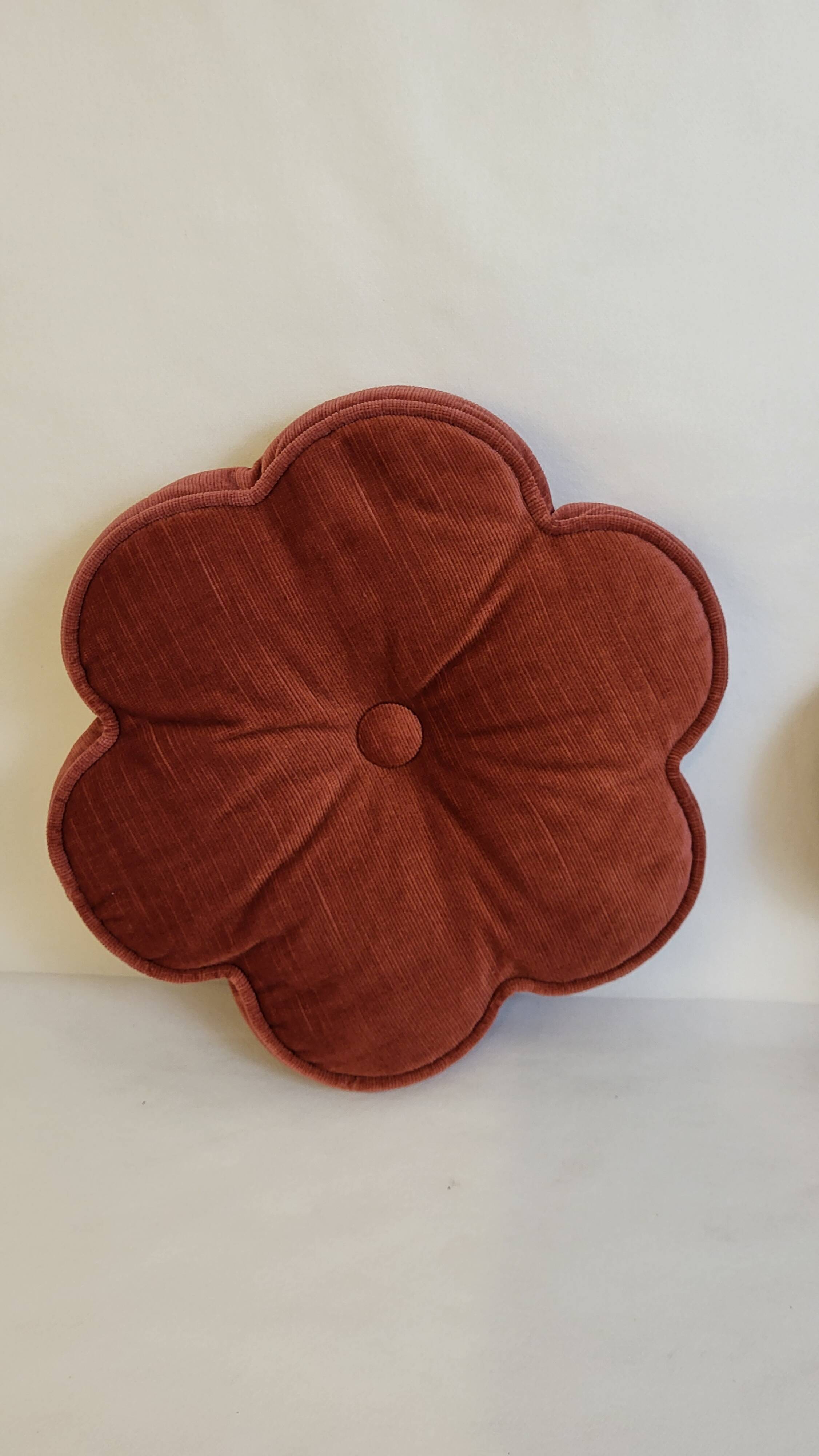 Vintage Flowers Velvet Cushion