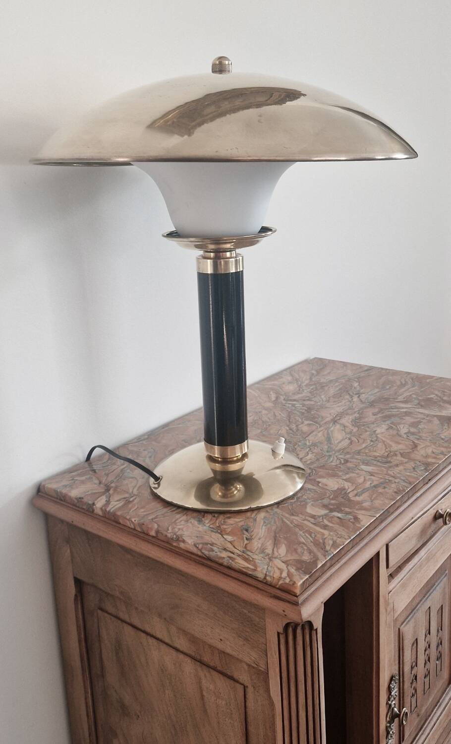 JUMO 350 Grand Luxe lamp - Brass and plexiglass - 1960s