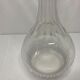 2211785 Old crystal decanter cap facets XXth
