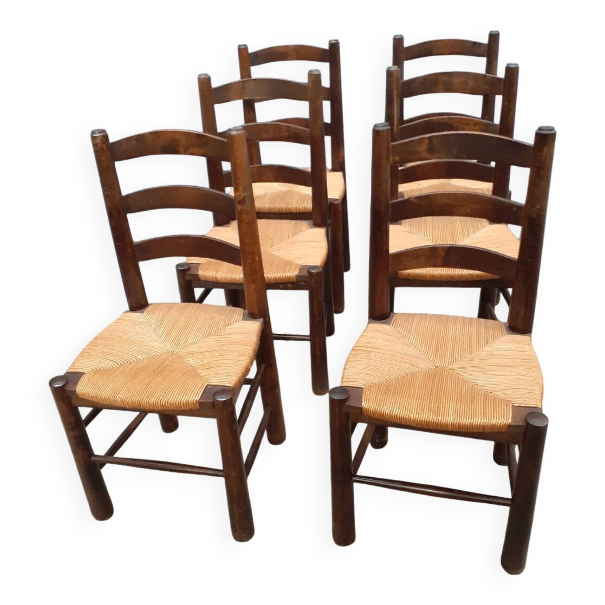 6 brutality chairs Georges Robert