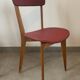 Set de 4 chaises bistrot vintage, années 50 (Taille adulte)