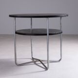 Thonet coffee table with tubular frame
