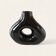 Vase céramique noir