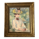 Oil on canvas by Lain, reproduction by A. Renoir