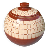 Small ceramic box/sugar bowl