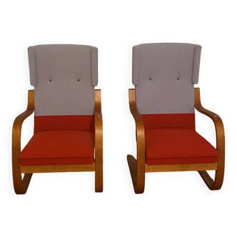 Lot de 2 Fauteuils Artek