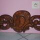 Louis XV console wood and marble