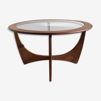 Table basse en teck ronde Astro de Victor Wilkins Edition G-Plan, 1960