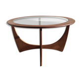 Table basse en teck ronde Astro de Victor Wilkins Edition G-Plan, 1960