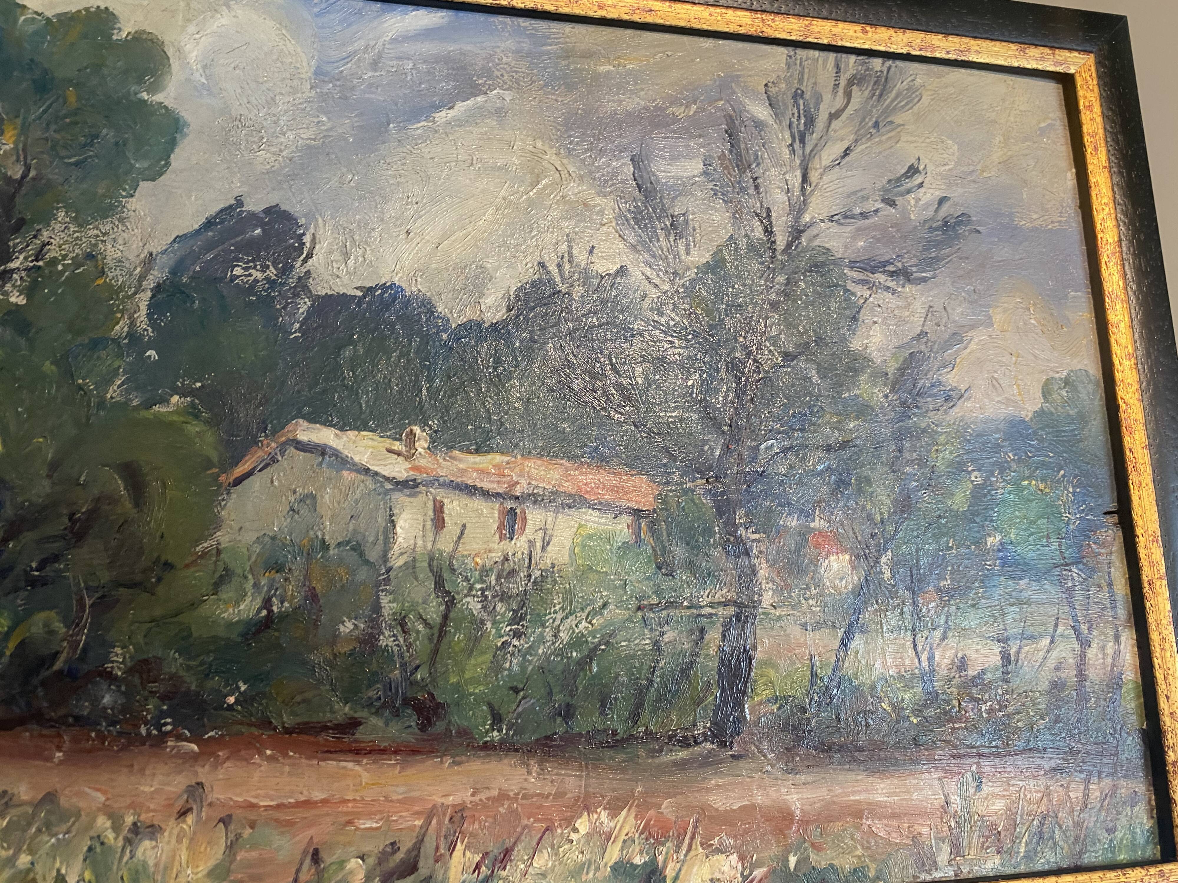 Provencal painting Devouassoux