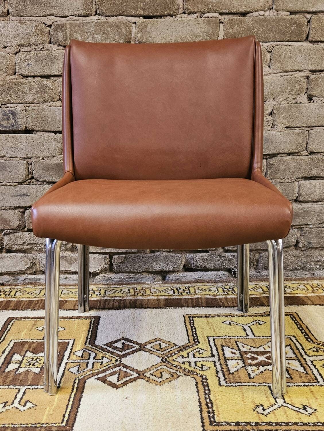 Fauteuil chauffeuse moderniste 1970