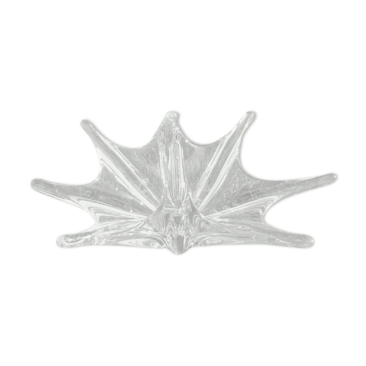 Baccarat crystal fruit cup or table center 8 branches