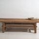 Table basse ancienne en bois de pin – Chine, circa 1930