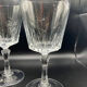 10 vintage crystal glasses