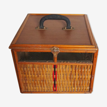 Wicker deco basket