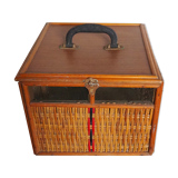 Wicker deco basket