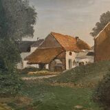 Painting: Oil on canvas - landscape