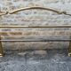 brass bed