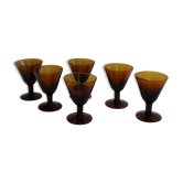 Lot de 6 verres à apéritif