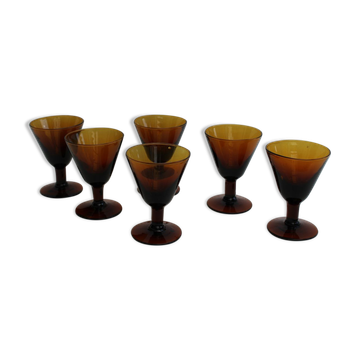 Lot de 6 verres à apéritif