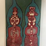 Ethnic illustration " wedding " 1974