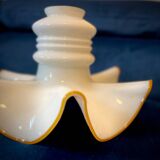 luminaire opaline Murano Art déco