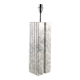 Carrara marble Art Deco lamp base 1940s