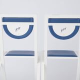 2 Dining Chairs by Karl Friedrich Förster for manufacturer KFF Germany, 1980s, Set of 3