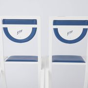 2 Dining Chairs by Karl Friedrich Förster for manufacturer KFF Germany, 1980s, Set of 3