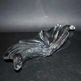 Modern splash pocket cup in baccarat crystal signed - flat design