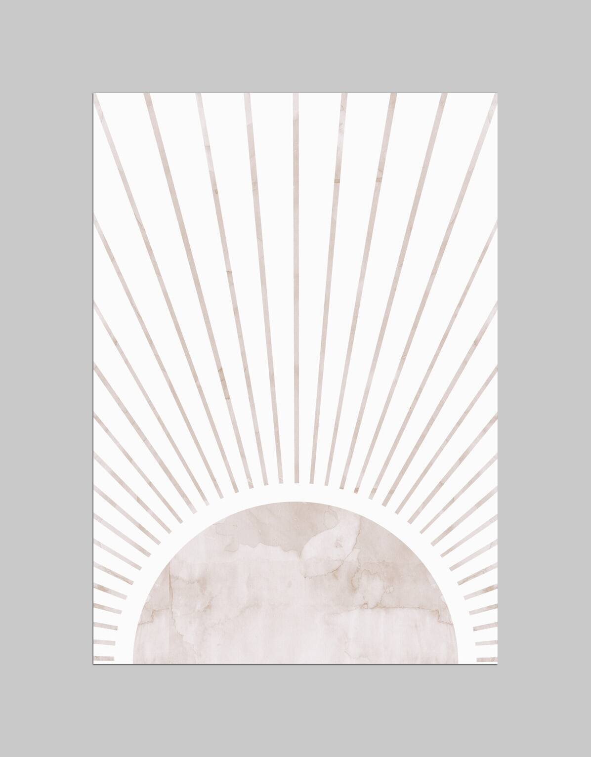 Geometric art print. (50x70cm)