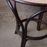Rattan coffee table, 50s
