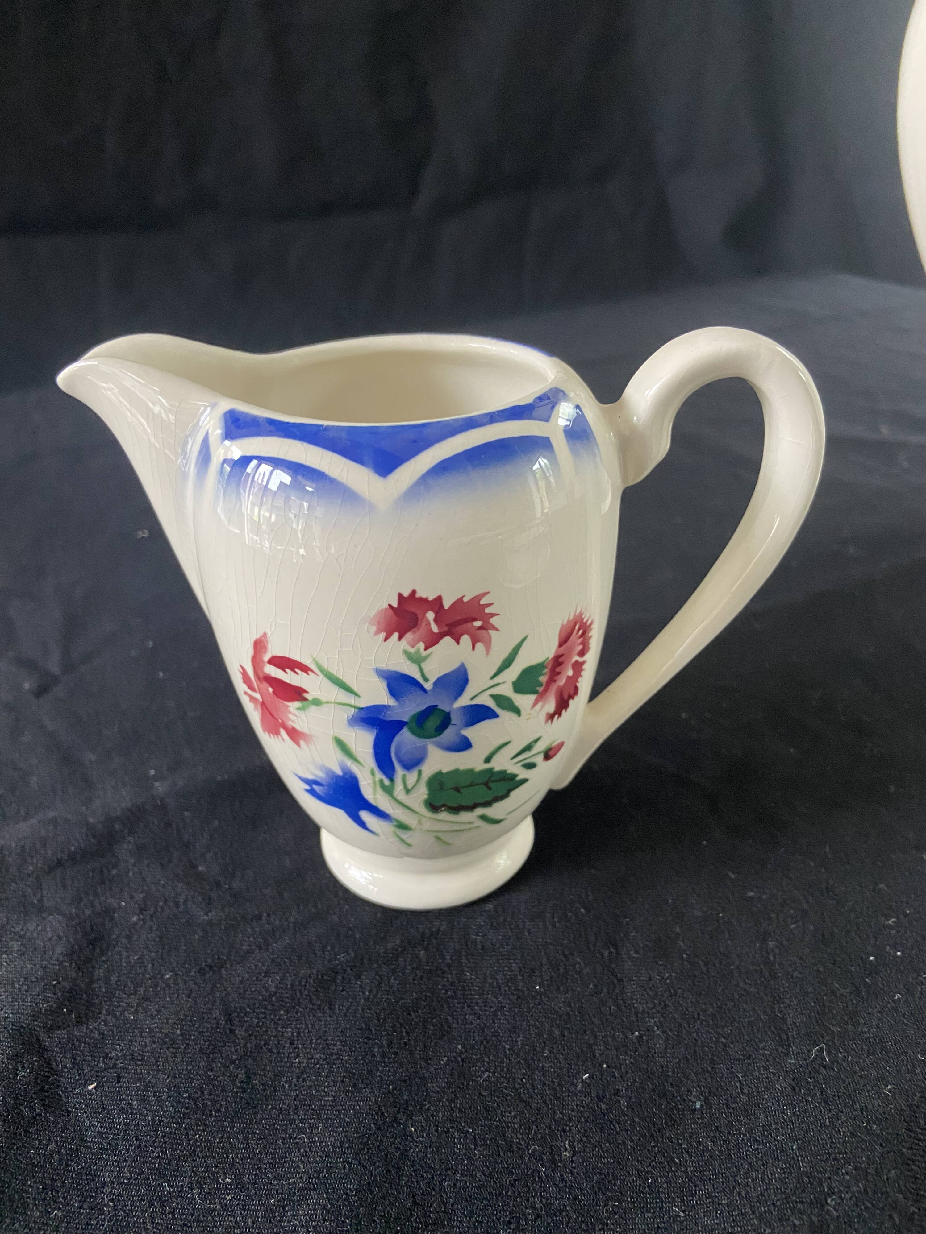 Digoin Sarreguemines "Elorn" coffee service