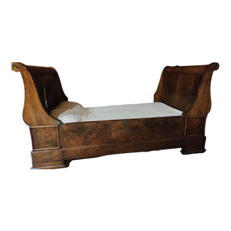 Louis Philippe style roll bed