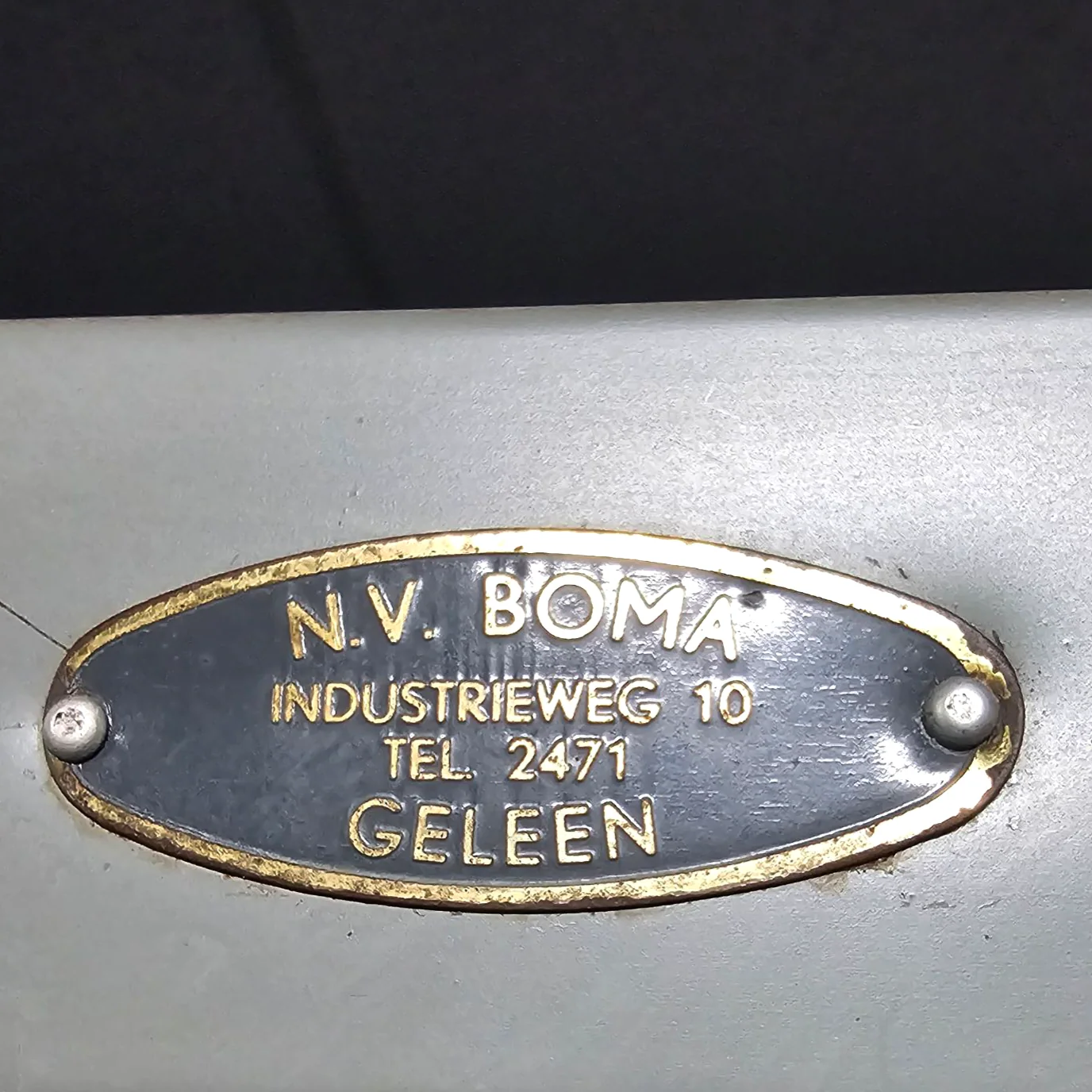 Metal laboratory / industrial cabinets / 1960s / N.V. Boma