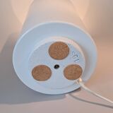 White metal tea light lamp, 1970.