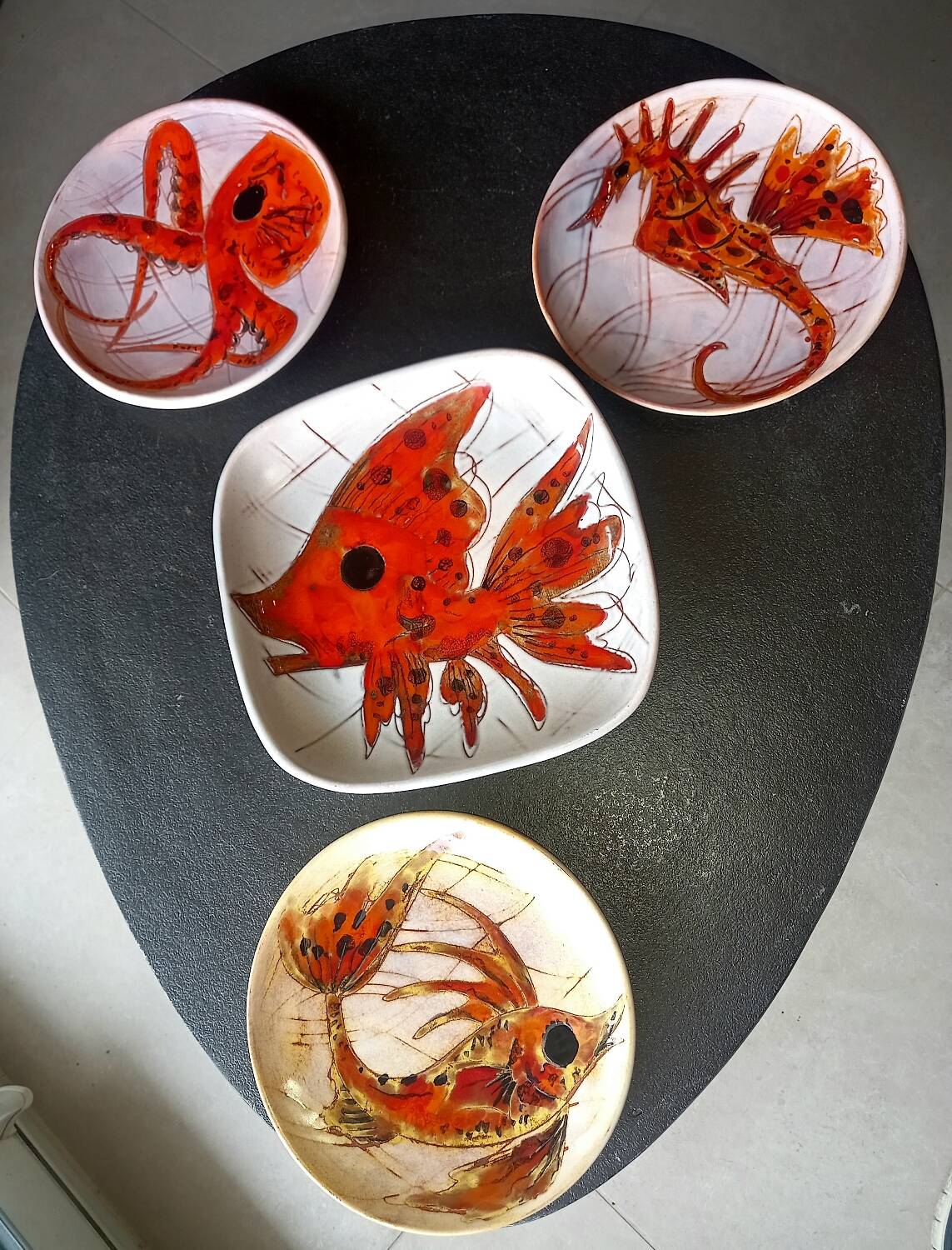 Nice set of ceramics Monique Brunner