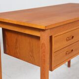 Bureau/bureau de dame danoise en teck par Vi-Ma Mobler, Danemark, années 1960