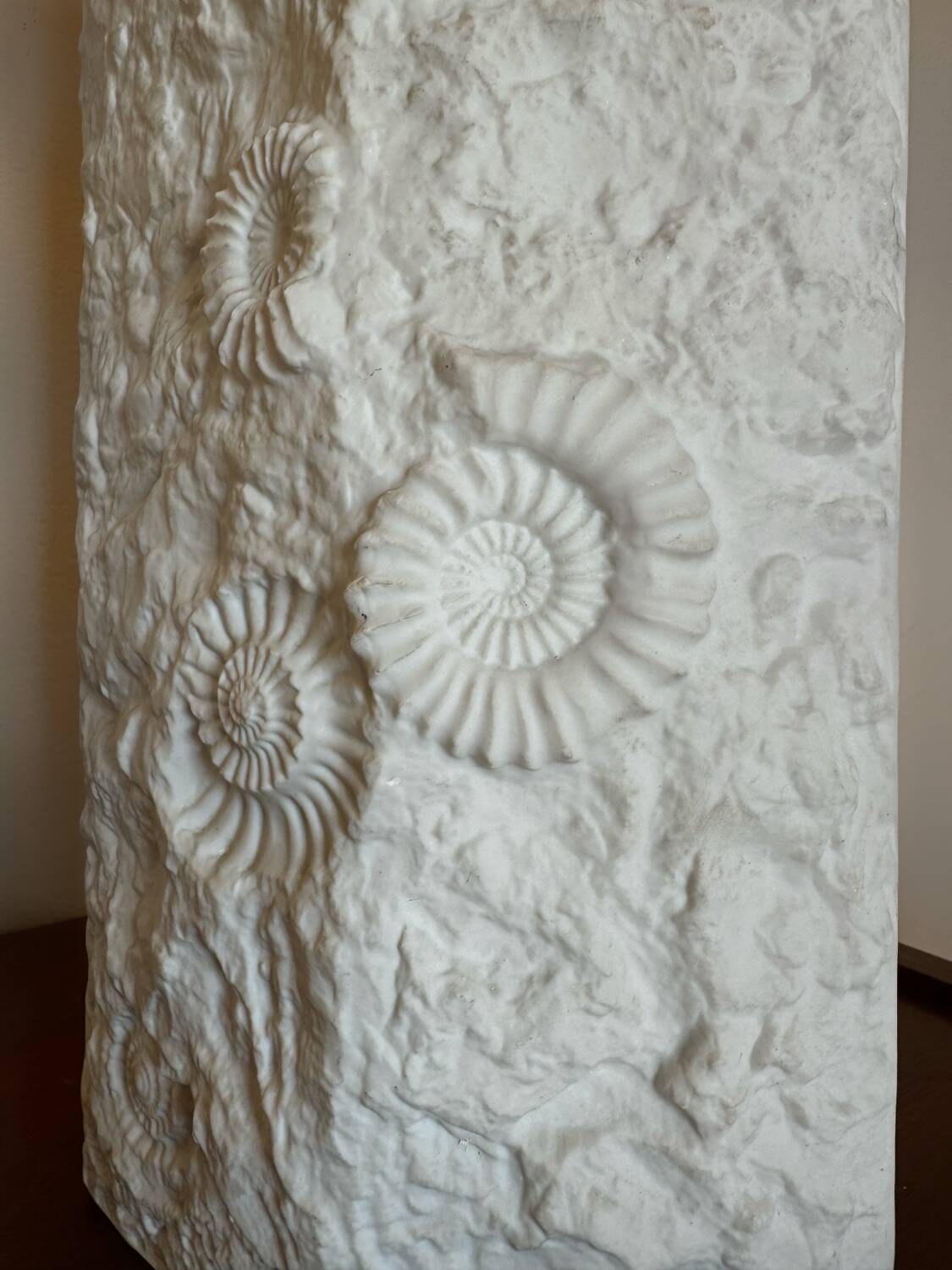 Large AK Kaiser ceramic lamp, Germany, 1970s