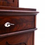 Antique chest of drawers from Northern Europe, late 19th century. After renovation.