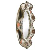 Wall mirror by Fiterman from the 1970s