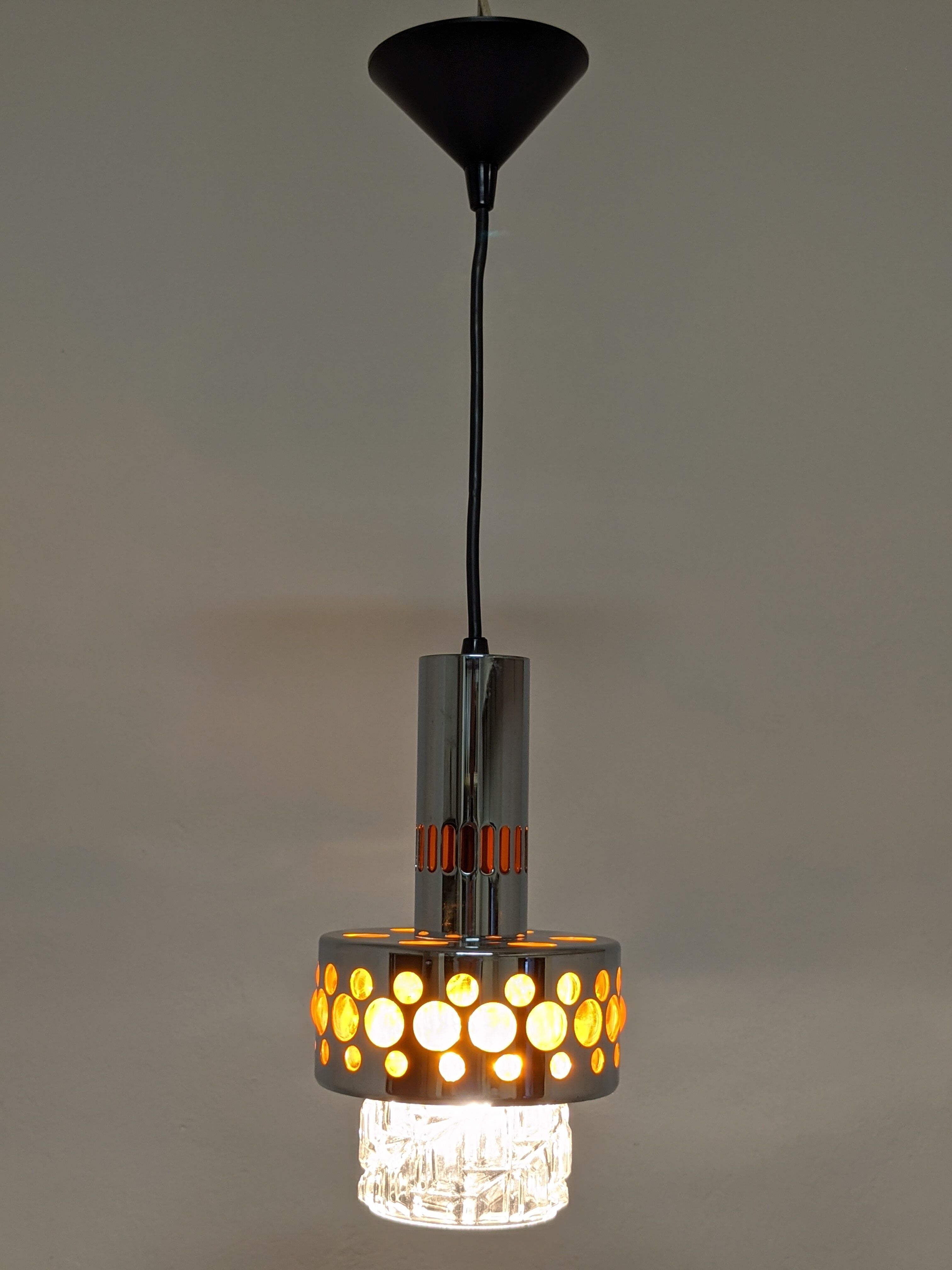 Space Age suspension of the 70s by Raak