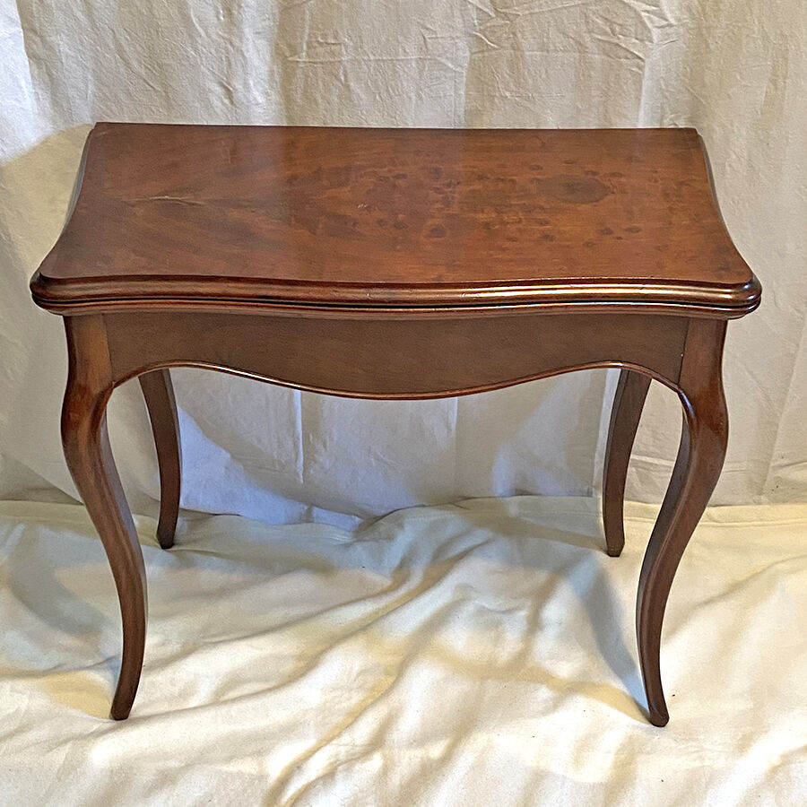 Louis Philippe mahogany game table