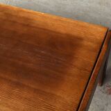 Table basse brutaliste, design hollandais, années 1970