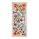 Vintage Turkish rug hand-knotted 44x95 cm