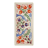 Tapis turc vintage noué à la main 44x95 cm